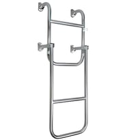 TEKNE MERDİVENİ KATLANIR 2+2 KROM 85cm