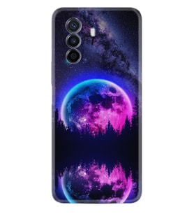 Huawei Nova Y70 Y90 Nova 9 SE  Kılıf Desemli Silikon Star Planet 1652