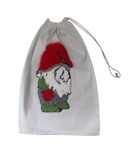 Hediyedelisi Yılbaşı Süsü Punch İşleme Hediye Kesesi 20cm x 28 cm
