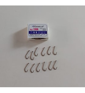 YOUVELLA 1366 DELİKLİ TIRNAKLI OLTA İĞNESİ 100 'LÜ NO:11
