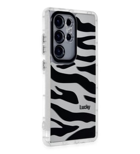 Newface Samsung Galaxy S24 Ultra Kılıf Reflexion Desenli Kapak - Desen 9