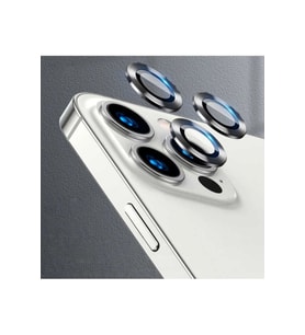 Apple iPhone 13 Pro Max Uyumlu Zore CL-07 Kamera Lens Koruyucu (Koyu Gri)