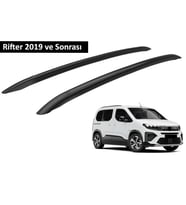 Peugeot Rifter 2019 ve Sonrası Orjinal Tip OEM Tavan Çıtası (Siyah Renk)