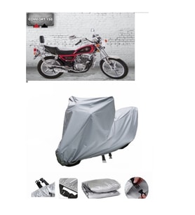 Falcon Comfort 180  Gri Motosiklet Brandası ARKA ÇANTA UYUMLU DEĞİLDİR