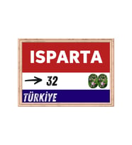 Isparta Tablo - Retro Tablo