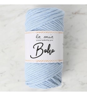 La Mia Boho Açık Mavi Büküm Makrome İpi - L069 - 33995
