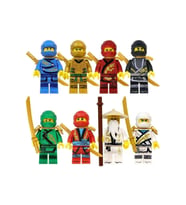 8 Adet Lego Uyumlu Yeni Nesil Ninjago Set