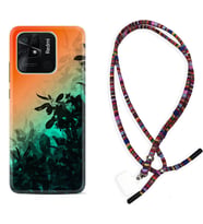 Xiaomi Redmi Note 7 8 9 Pro 10 2022 10 Pro 10S Kılıf Boyun Asklı Rasta Silikon Güzel Çiçekler 1712