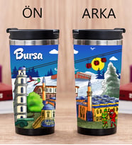 Bursa Tasarımlı Fotoğraflı Termos