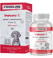 75 Tablet, Kedi ve Köpekler İçin (Immune +C)