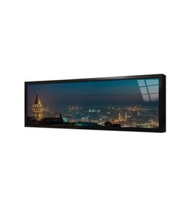 İstanbul Galata Kulesi Çerçeveli Cam Tablo