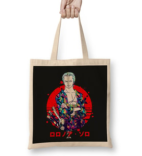 Zoro One Piece Zoro Roronoa Bez Çanta Uzun Saplı