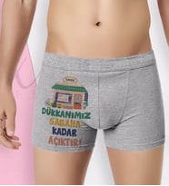 BK Gift Özel Tasarım Eğlenceli Erkek Boxer Serisi - Model 25
