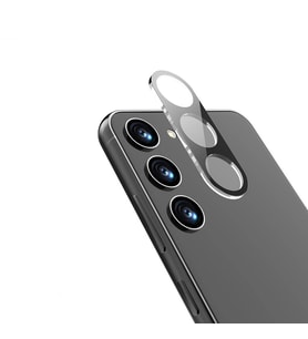 Galaxy S24 Plus 3D Kamera Camı Koruyucu (Siyah)