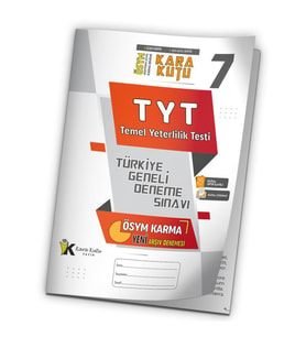 2024 TYT ÖSYM Arşivi Karma Kara Kutu Çıkmış Soru Türkiye Geneli D. Çözümlü Denem