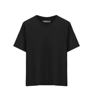 Erkek %100 Pamuk Oversize Tişört Basic Bisiklet Yaka Kısa Kollu T-Shirt