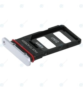 Xiaomi Mi 11 Ultra Uyumlu Sim ve SD Kart Yuvası Tepsi M2102K1G (Beyaz)