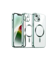 Apple İphone 15 Kılıf Kross Magneticsafe Kapak - Koyu Yeşil
