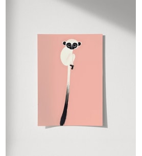 Çerçevesiz Poster Sessiz Hayvanlar