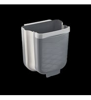 GRİ KATLANABİLİR MUTFAK ÇÖP KOVASI 6LT (5343)