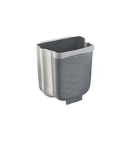 GRİ KATLANABİLİR MUTFAK ÇÖP KOVASI 6LT (5343)