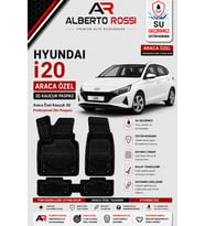 HYUNDAI İ20 jump style elite 2021 - 2026 Araca Özel Kauçuk 3D Profesyonel Oto Paspası