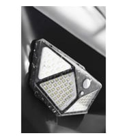 Mey İthalat® Güneş Enerjili Bahçe Aydınlatma Lambası Solar 100 Led Lamba