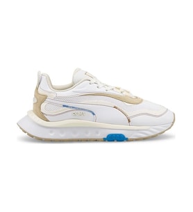 PUMA WİLD RİDER UNFOLD INFUSE WNS KADIN KREM SPOR AYAKKABI 38405001 B-13