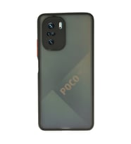 Xiaomi Poco F3 Kılıf Montreal Silikon Kapak - Siyah