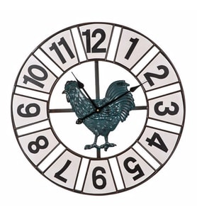 Vitale Farm Metal Duvar Saati 69x69 cm AK.EQ0058