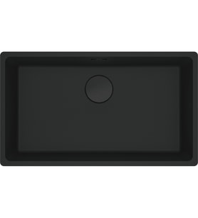 FRANKE Maris MRG 110-72 Matt Black Granit Eviye