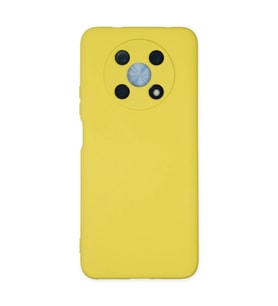 Huawei Nova Y90 Kılıf Nano İçi Kadife Silikon - Sarı