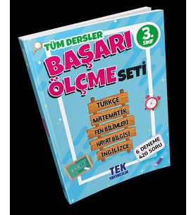 TÜM DERSLER BAŞARI ÖLÇME SETİ 3.SINIF