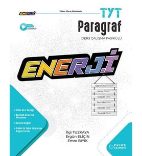 Palme Yayınları Tyt Paragraf Enerji Ders Çalışma Fasikülü