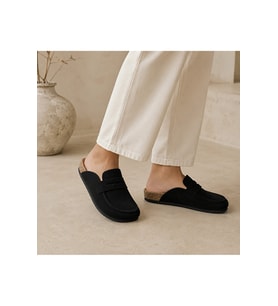 Dadwolf Naples Wrapped 1029675 Loafer Terlik Mantar Taban Hafif Kaymaz Rahat Arkası Açık Günlük Makosen