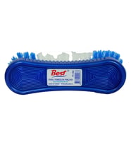 Best Oval Temizlik Fırçası Plastik Halı Fırça Karışık Renk 17 Cm