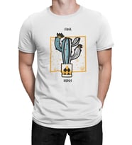 Free Hugs Beyaz Erkek Tshirt