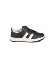 Cool Beyaz Pudra Cırtlı Hafif Kız Çocuk Sneaker Cooper F (Siyah)