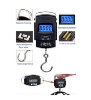 Elektronik Dijital El Kantarı 50 Kg Terazi Tartı 10 Gr Hassasiyet TG-V 0974