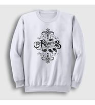 Presmono Unisex Beyaz Logo The Rasmus Sweatshirt 550092tt (Beyaz)