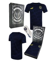PUMA FENERBAHÇE PATTERN LACİ TSHIRT LAZER HEDİYELİK AHŞAP KUTU (Lacivert)