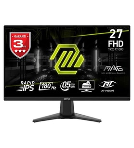 MSI 27 IPS MAG 275F 0.5MS 180Hz HDMI-DP Gaming Monitör (1920 X 1080)