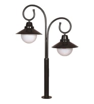 AVONNI BSU-68092-2BSY-OP Siyah Boyalı Dış Mekan Aydınlatma E27 Aluminyum Polietilen Cam 90cm