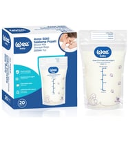 Wee Baby Anne Sütü - Süt Saklama Poşeti 20 Li Pk (Dondurucuya Uygun)