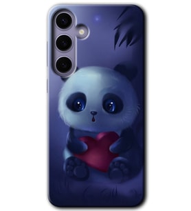 Galaxy S24 Kılıf HD Desen Baskılı Kılıf - Bebek Panda