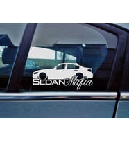 F30 3-series Kelebek Cam Araba oto Sticker 19 cm 2 Adet
