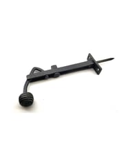 Antika Tarz Dekoratif Pirinç Ayarlı Panjur Stoperi - 150x55 mm, Oksit