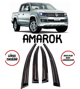 Balp Volkswagen Amarok Cam Rüzgarlığı 4lü