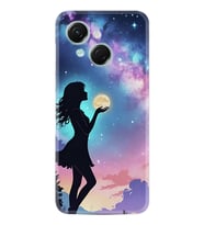 Spark Go 1 2025 Kılıf Boutique Baskılı Resimli Woman in Moon Pcode -005