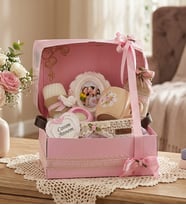 Ng Gifts Kişiye Özel Fotoğraflı Çerçeveli El Emeği Örgü Sepette Anneler Günü Hediye Seti